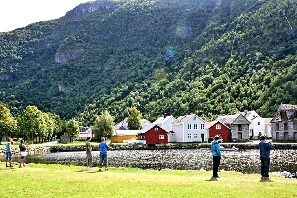 Kvammehuset Pa Gamle Laerdalsoyri别墅 外观 照片