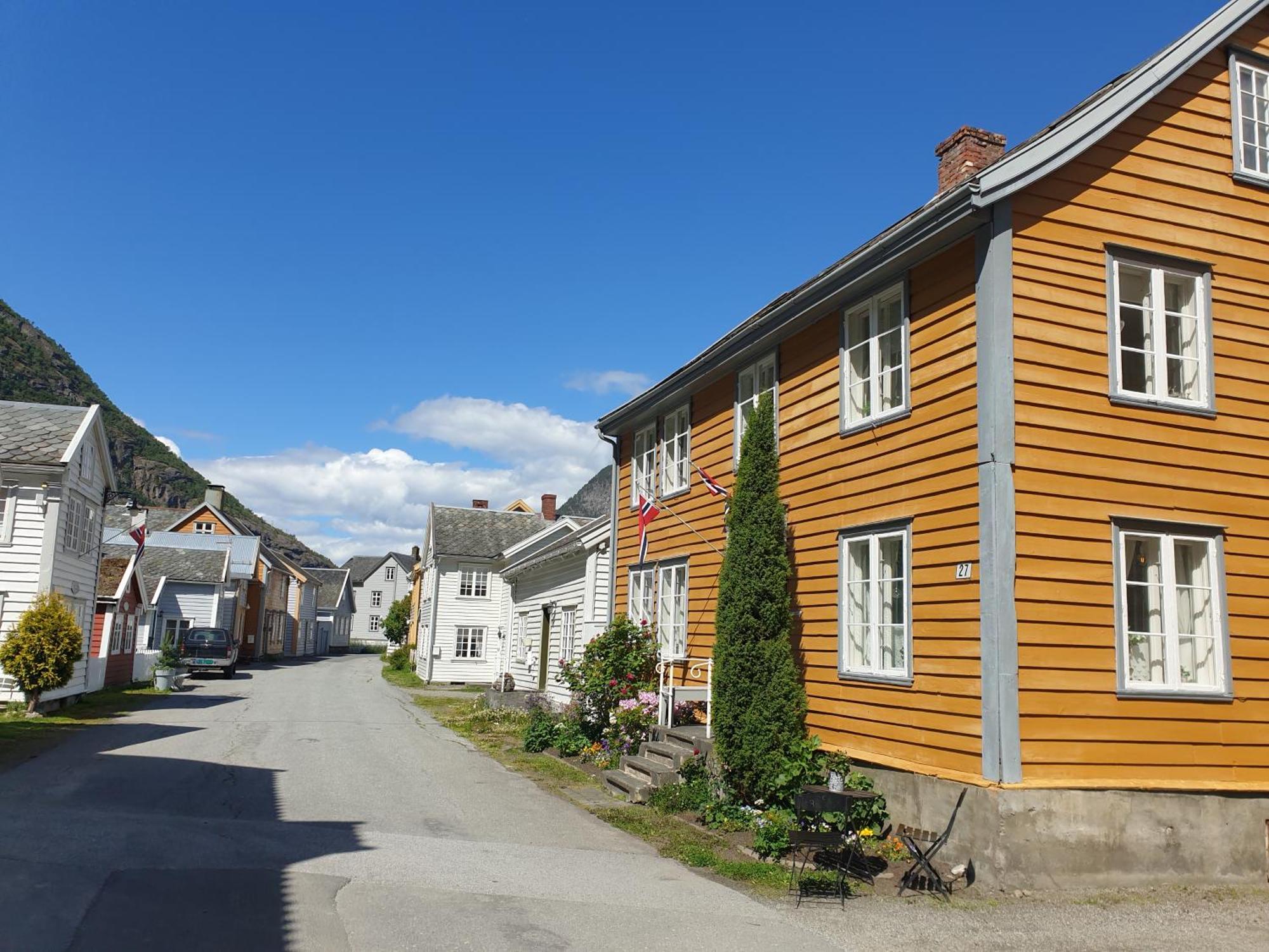 Kvammehuset Pa Gamle Laerdalsoyri别墅 外观 照片