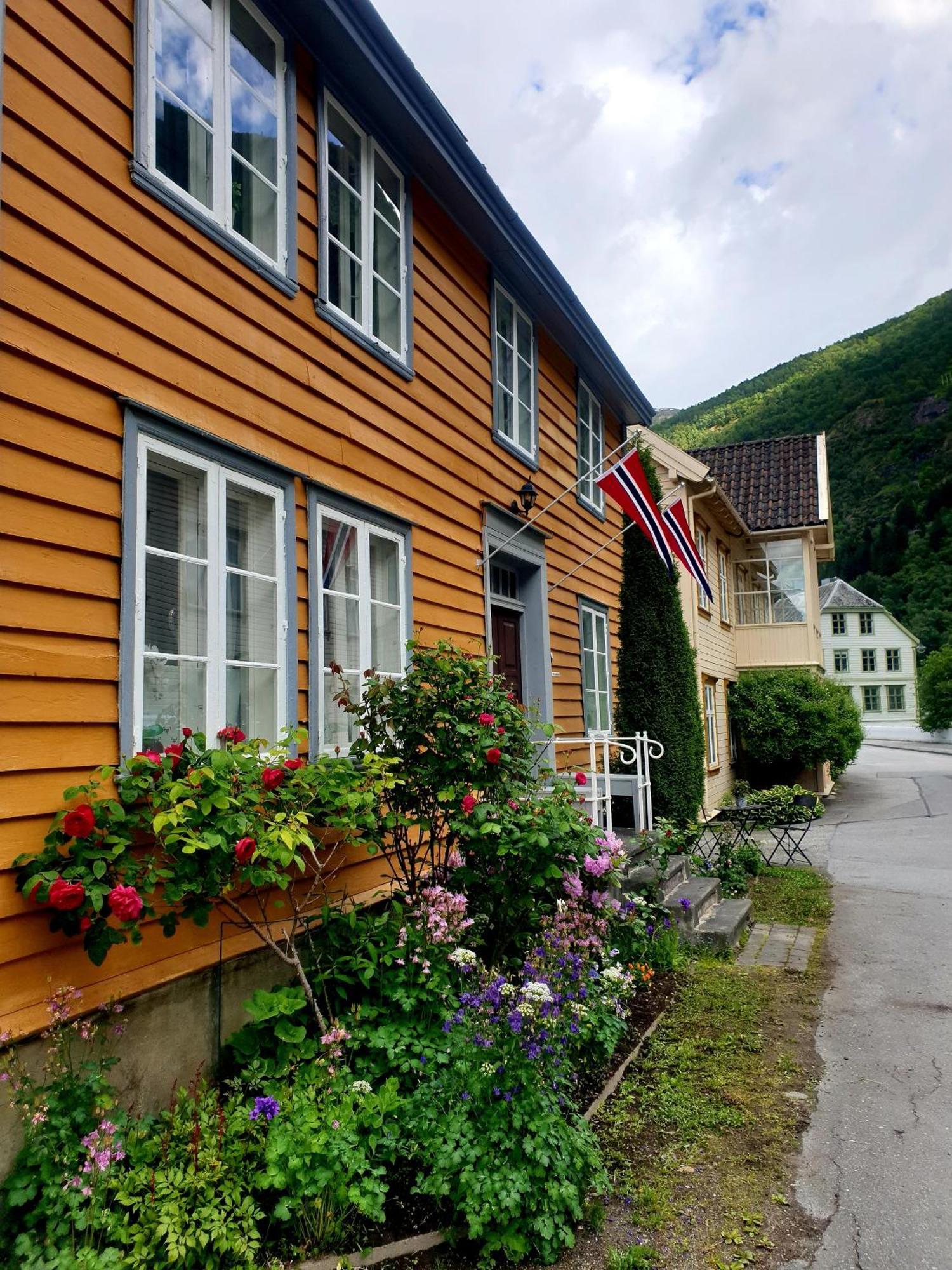 Kvammehuset Pa Gamle Laerdalsoyri别墅 外观 照片