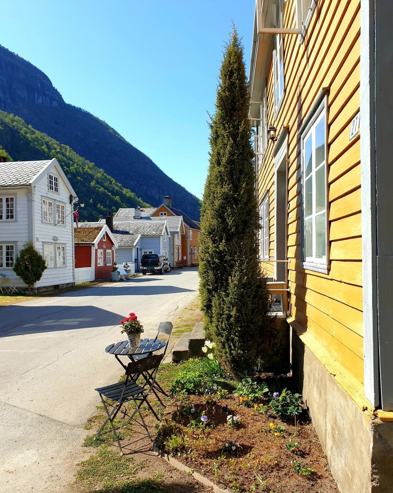 Kvammehuset Pa Gamle Laerdalsoyri别墅 外观 照片