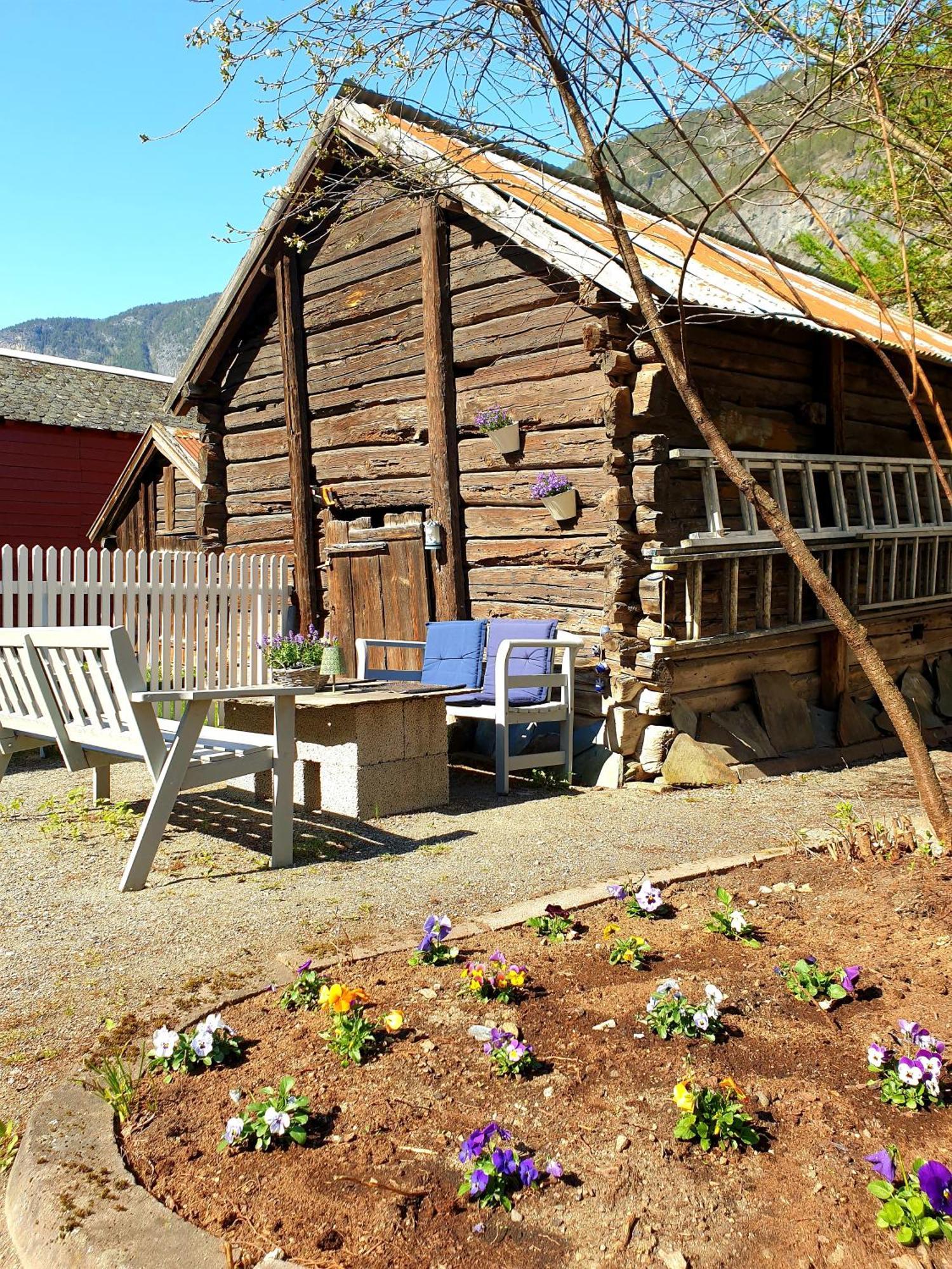 Kvammehuset Pa Gamle Laerdalsoyri别墅 外观 照片