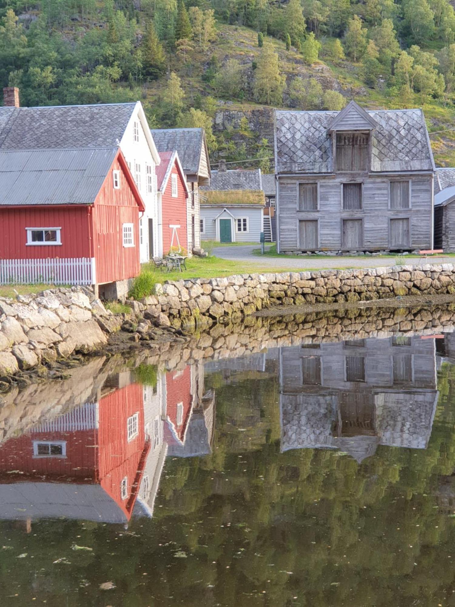 Kvammehuset Pa Gamle Laerdalsoyri别墅 外观 照片