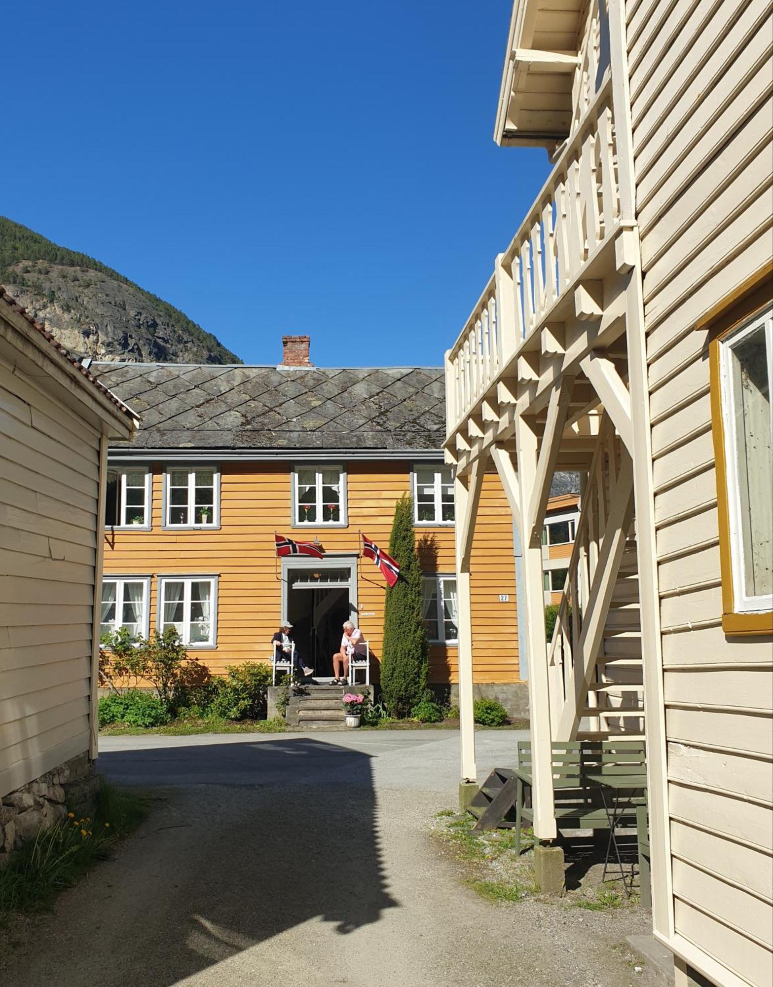 Kvammehuset Pa Gamle Laerdalsoyri别墅 外观 照片