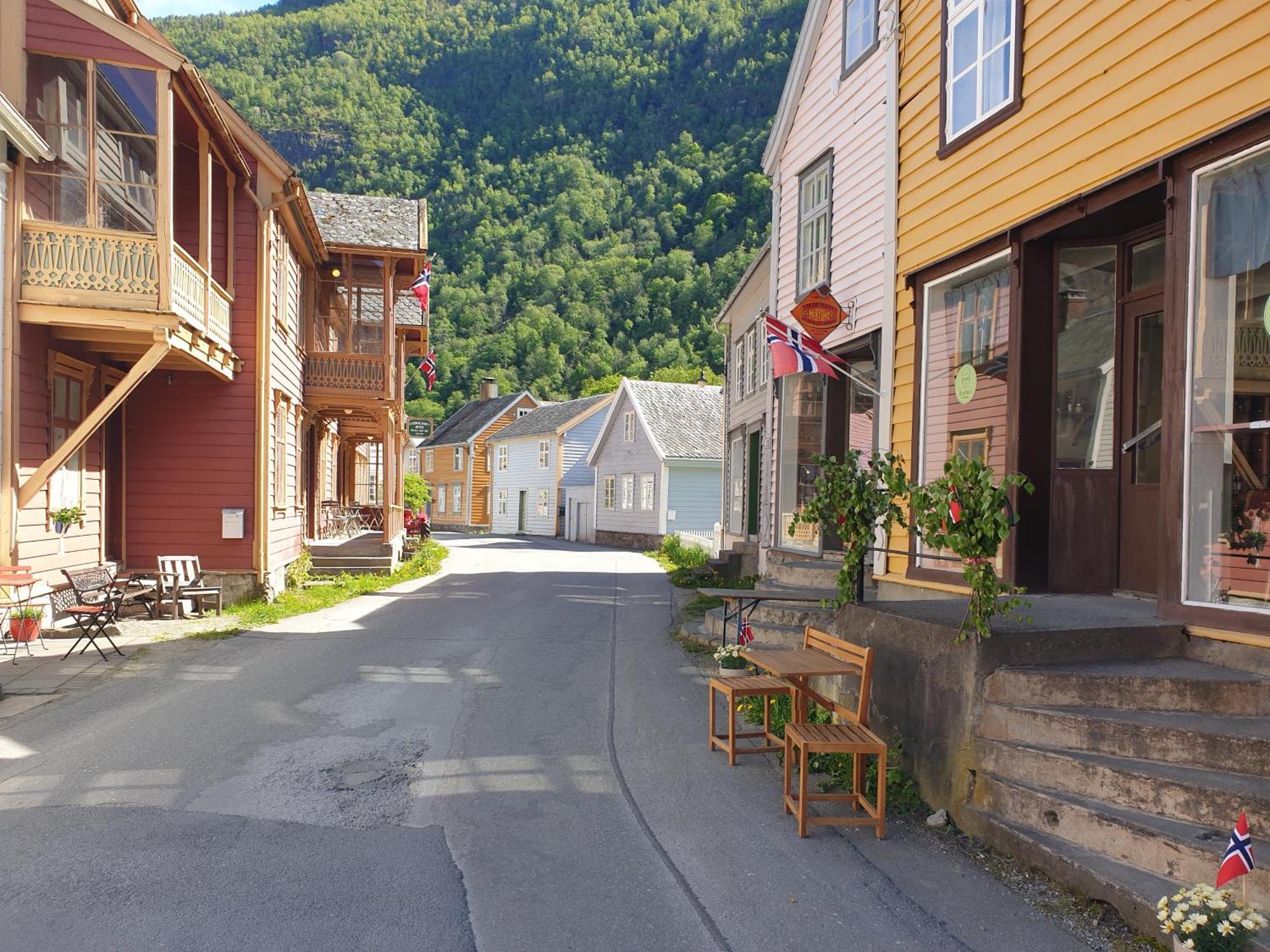 Kvammehuset Pa Gamle Laerdalsoyri别墅 外观 照片