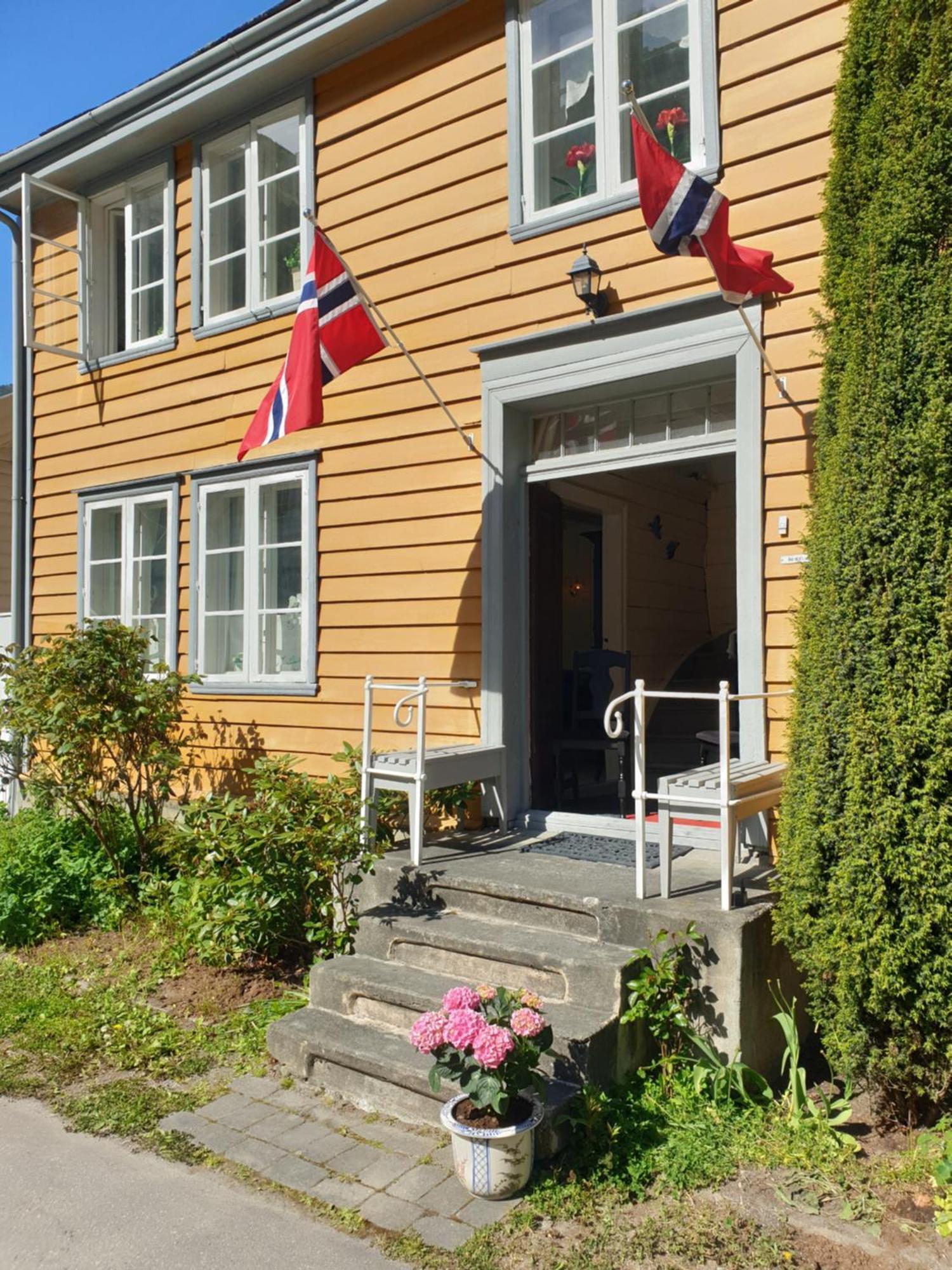 Kvammehuset Pa Gamle Laerdalsoyri别墅 外观 照片